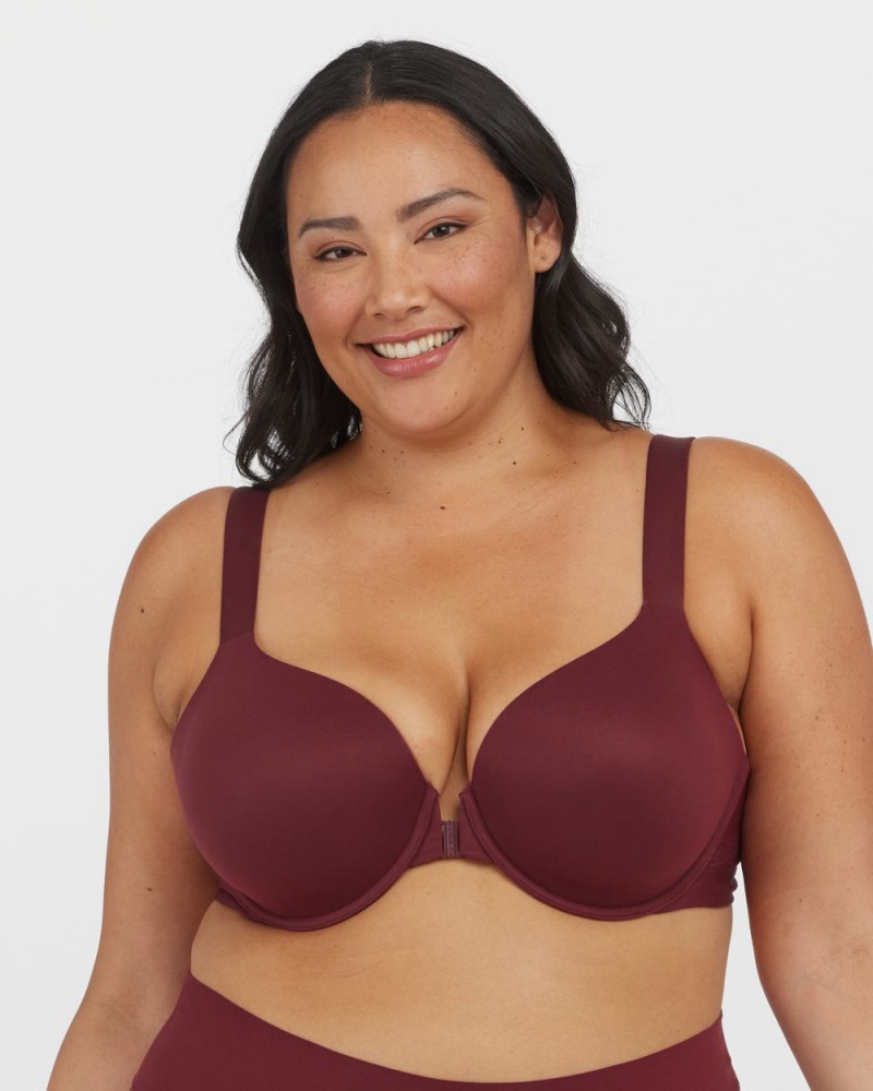 Podprsenky Spanx Bra-llelujah!® Lightly Podšité Full Coverage Vínové | 5298167-PG