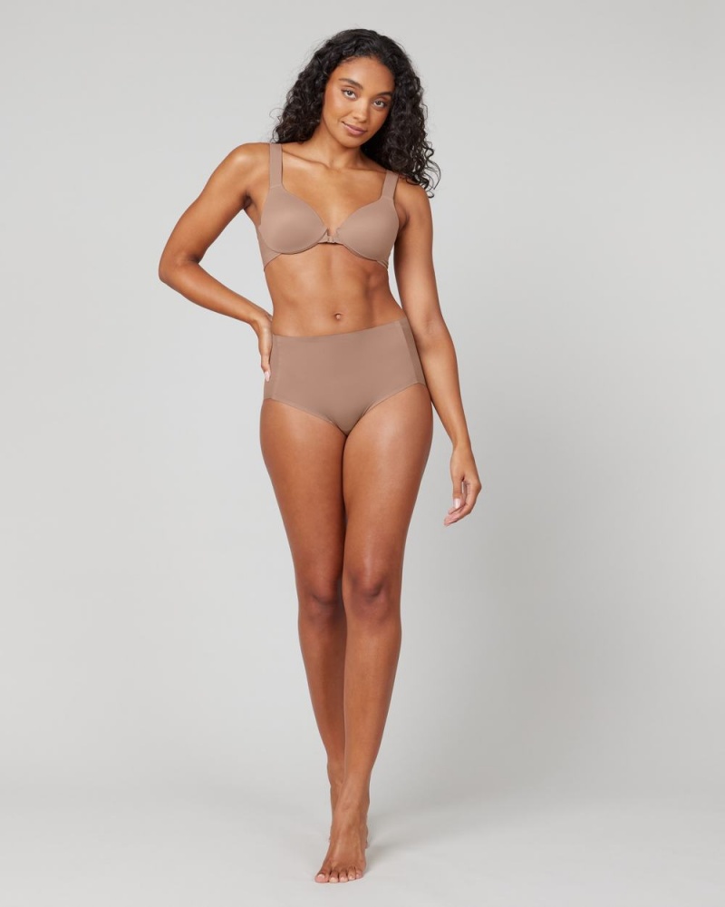 Podprsenky Spanx Bra-llelujah!® Lightly Podšité Full Coverage Cafe Au Lait | 5019846-NL