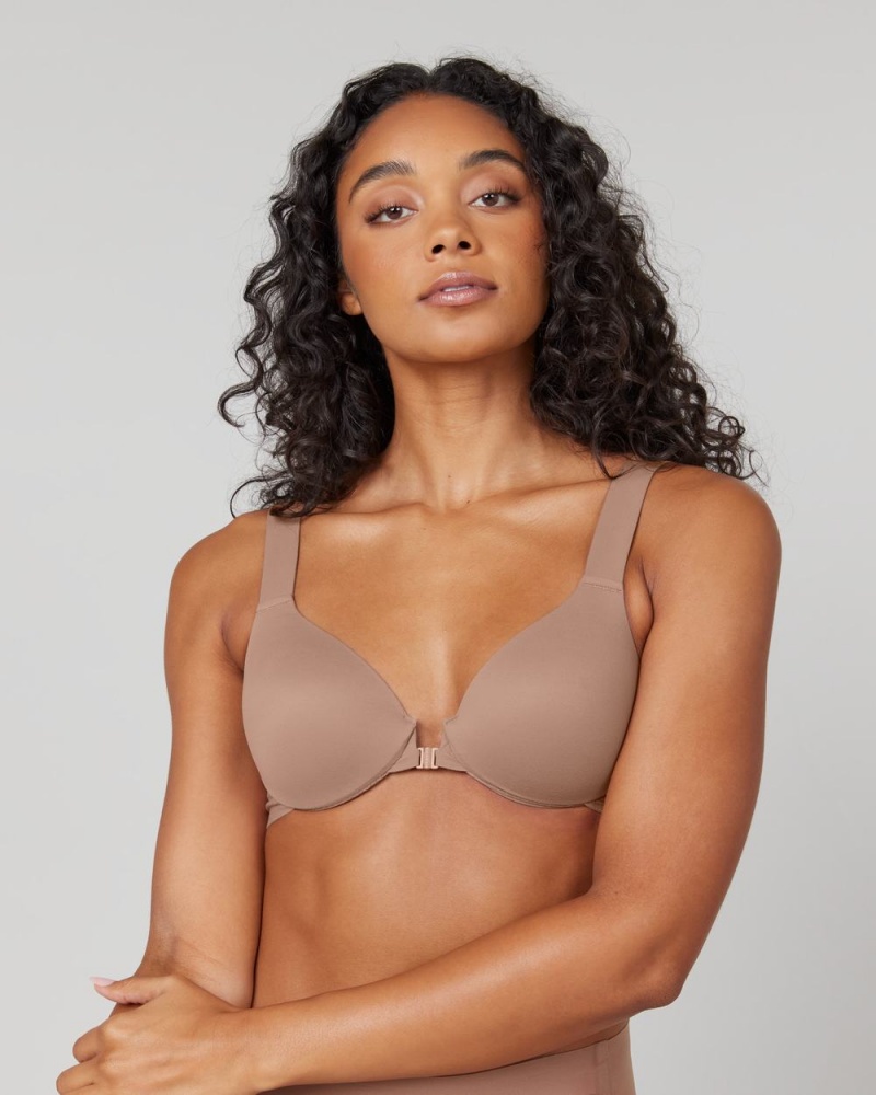 Podprsenky Spanx Bra-llelujah!® Lightly Podšité Full Coverage Cafe Au Lait | 5019846-NL