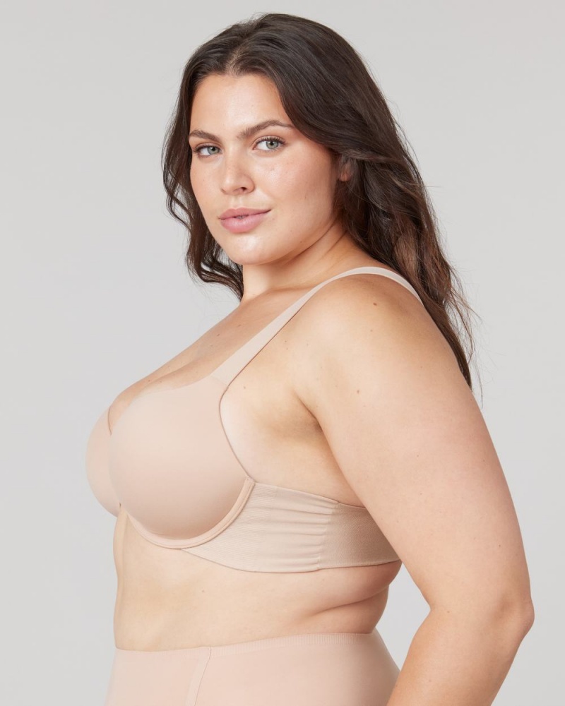 Podprsenky Spanx Bra-llelujah!® Lightly Podšité Full Coverage Béžový | 2178590-NB
