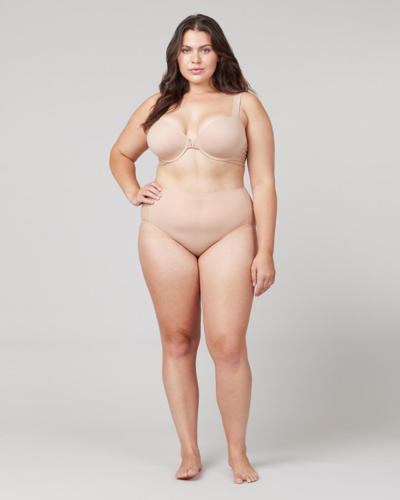 Podprsenky Spanx Bra-llelujah!® Lightly Podšité Full Coverage Béžový | 2178590-NB