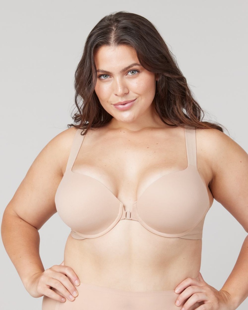 Podprsenky Spanx Bra-llelujah!® Lightly Podšité Full Coverage Béžový | 2178590-NB