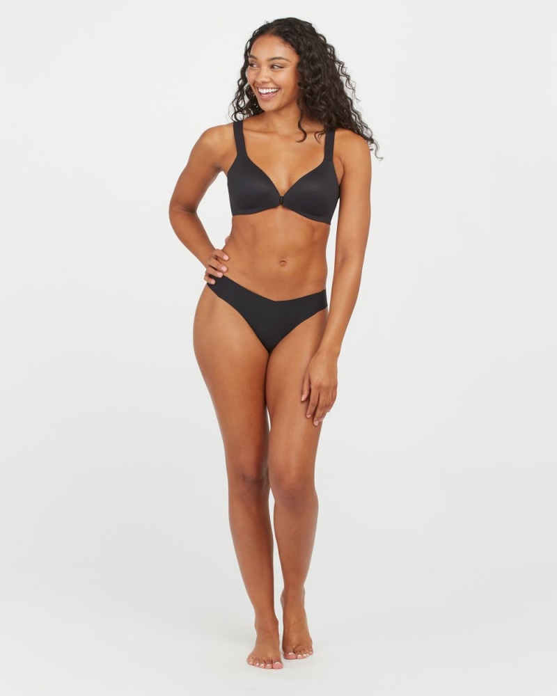 Podprsenky Spanx Bra-llelujah!® Lightly Podšité Wireless Černé | 1340289-SY