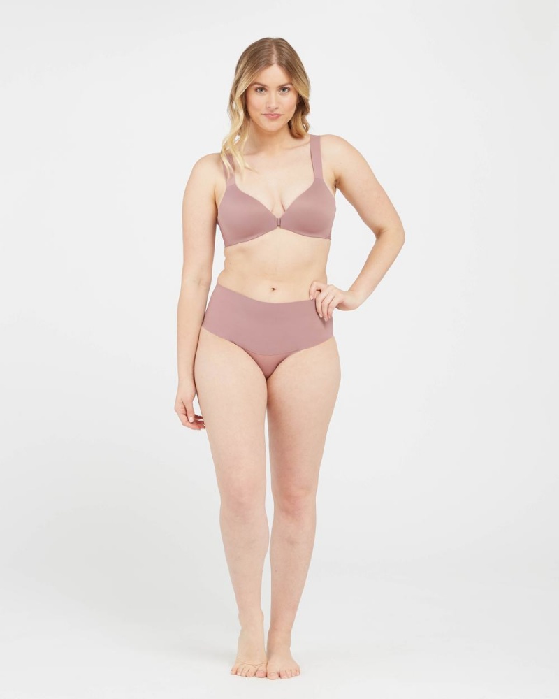 Podprsenky Spanx Bra-llelujah!® Lightly Podšité Wireless Fialové | 4213896-FR