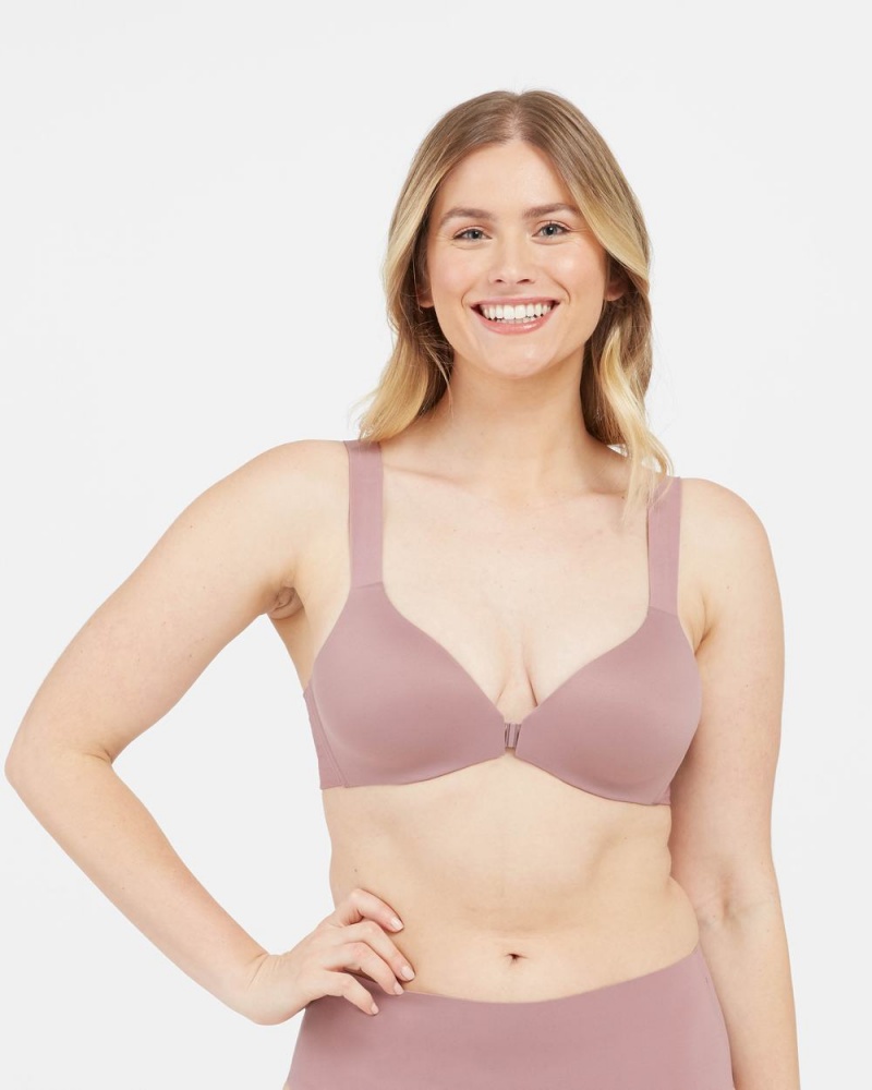Podprsenky Spanx Bra-llelujah!® Lightly Podšité Wireless Fialové | 4213896-FR