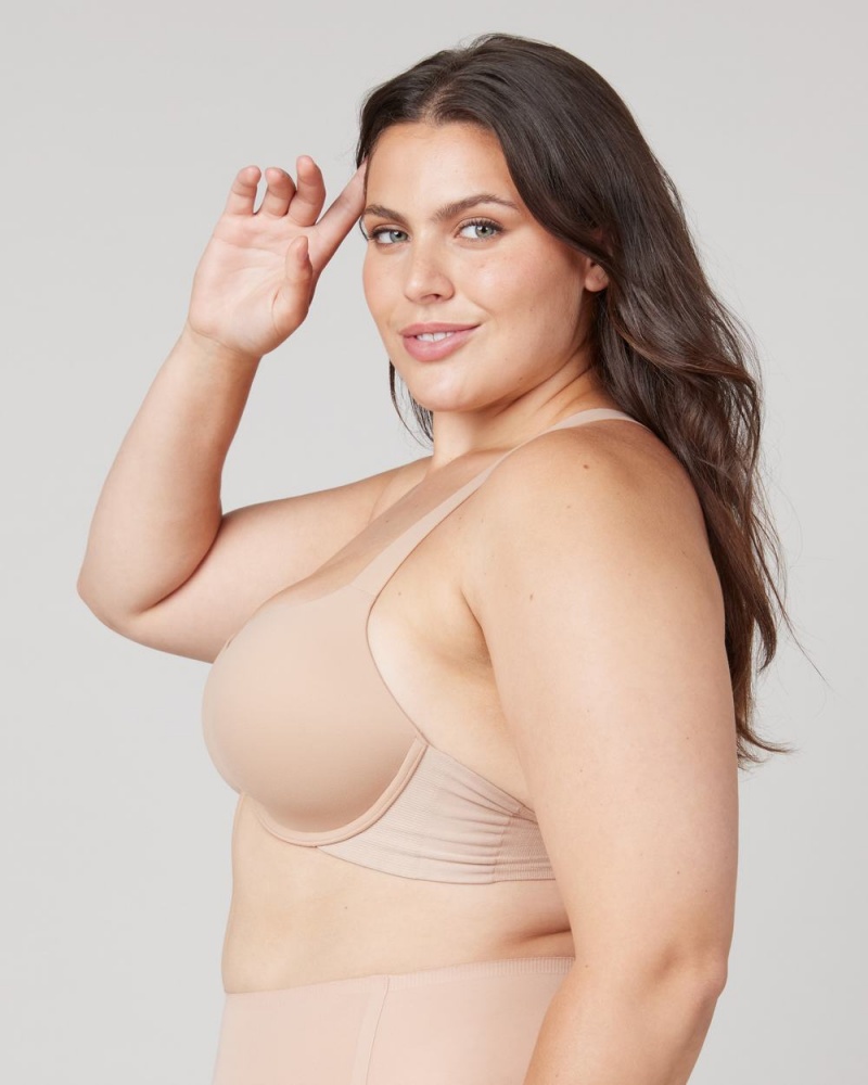 Podprsenky Spanx Bra-llelujah!® Lightly Podšité Racerback Béžový | 7953486-UL