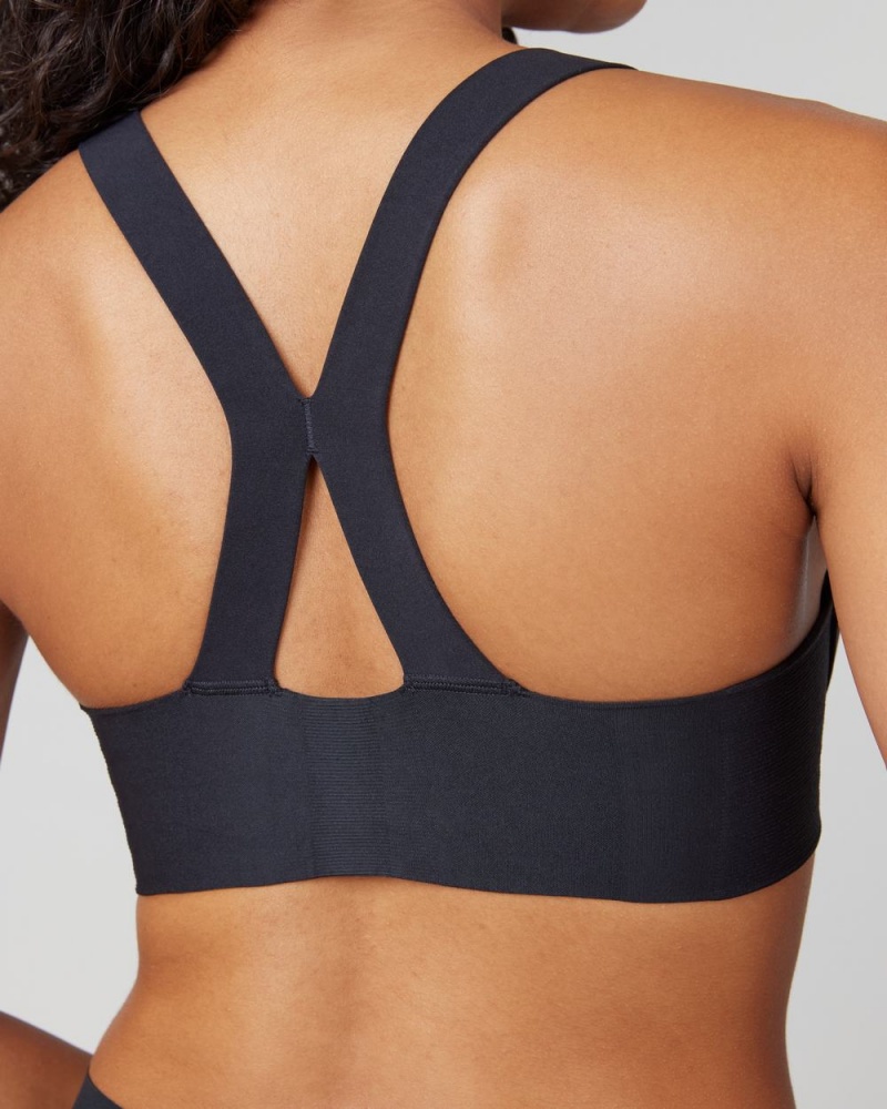 Podprsenky Spanx Bra-llelujah!® Lightly Podšité Racerback Černé | 3175694-BG