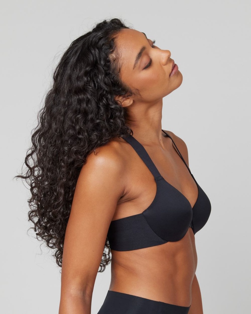 Podprsenky Spanx Bra-llelujah!® Lightly Podšité Racerback Černé | 3175694-BG
