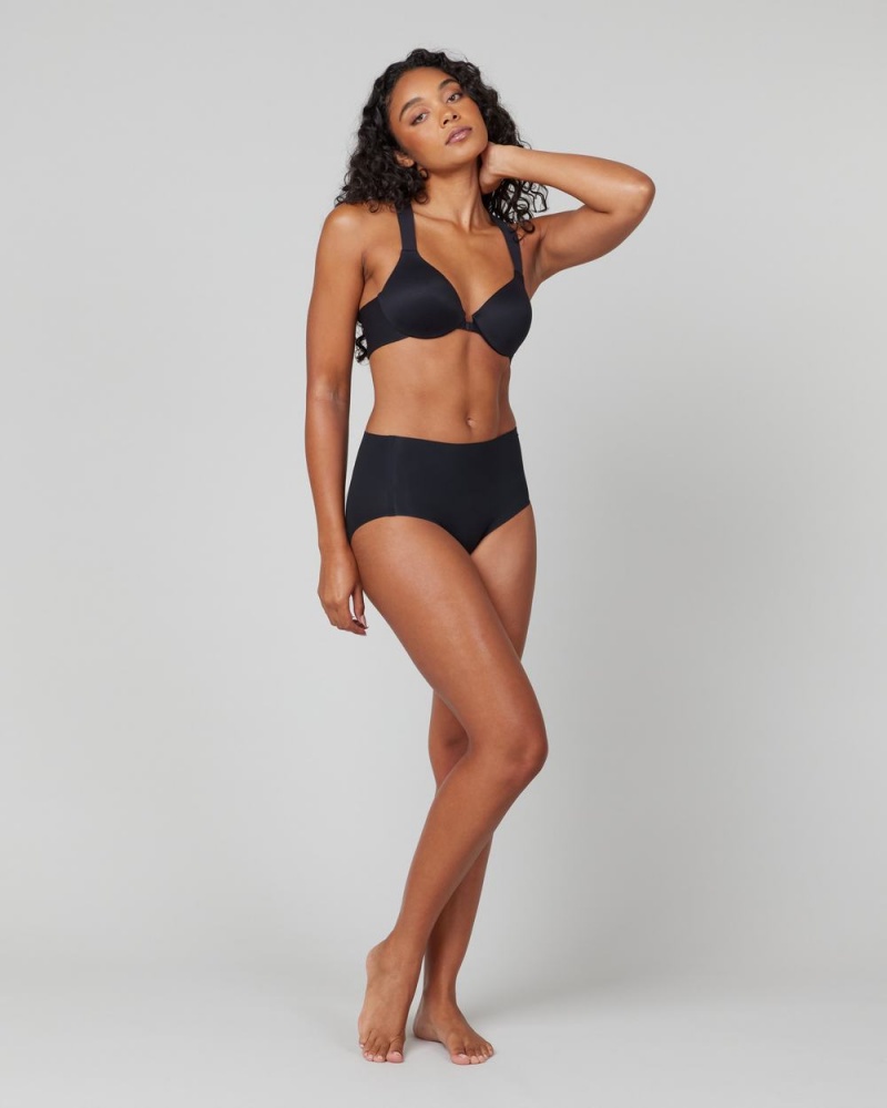 Podprsenky Spanx Bra-llelujah!® Lightly Podšité Racerback Černé | 3175694-BG