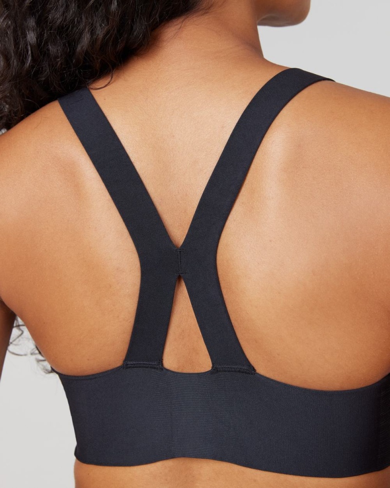 Podprsenky Spanx Bra-llelujah!® Unlined Racerback Černé | 7093824-NB