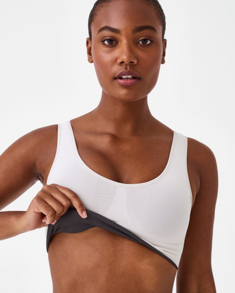 Podprsenky Spanx Breast of Both Worlds® Reversible Pohodlí Stříbrné Béžový | 6730259-JE