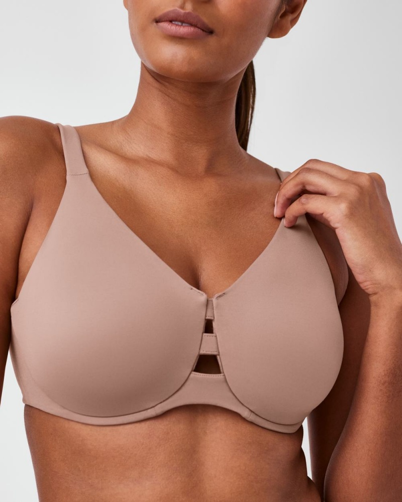 Podprsenky Spanx Low Profile Minimizer Cafe Au Lait | 4871025-XV