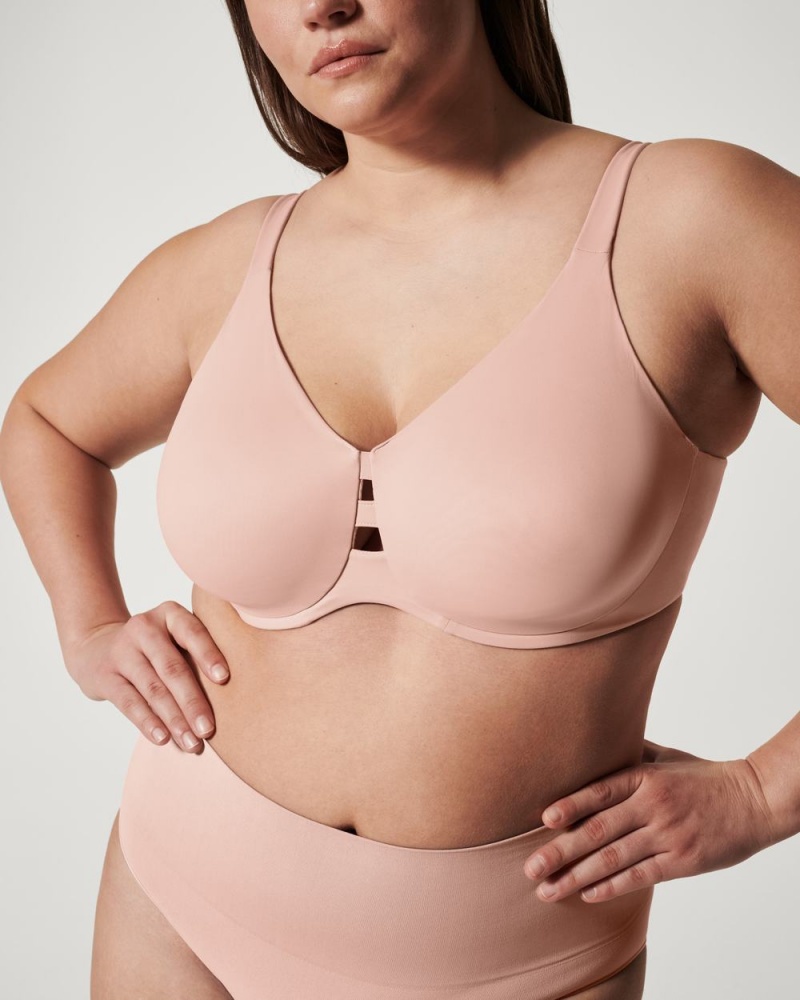 Podprsenky Spanx Low Profile Minimizer Růžové | 3950728-OR