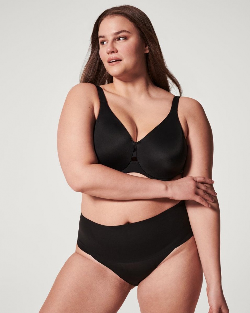 Podprsenky Spanx Low Profile Minimizer Černé | 2968317-KL