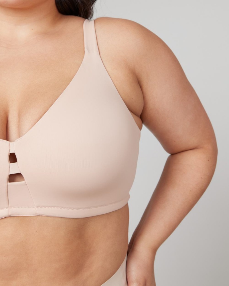 Podprsenky Spanx Low Profile Wireless Minimizer Béžový | 1853790-CM