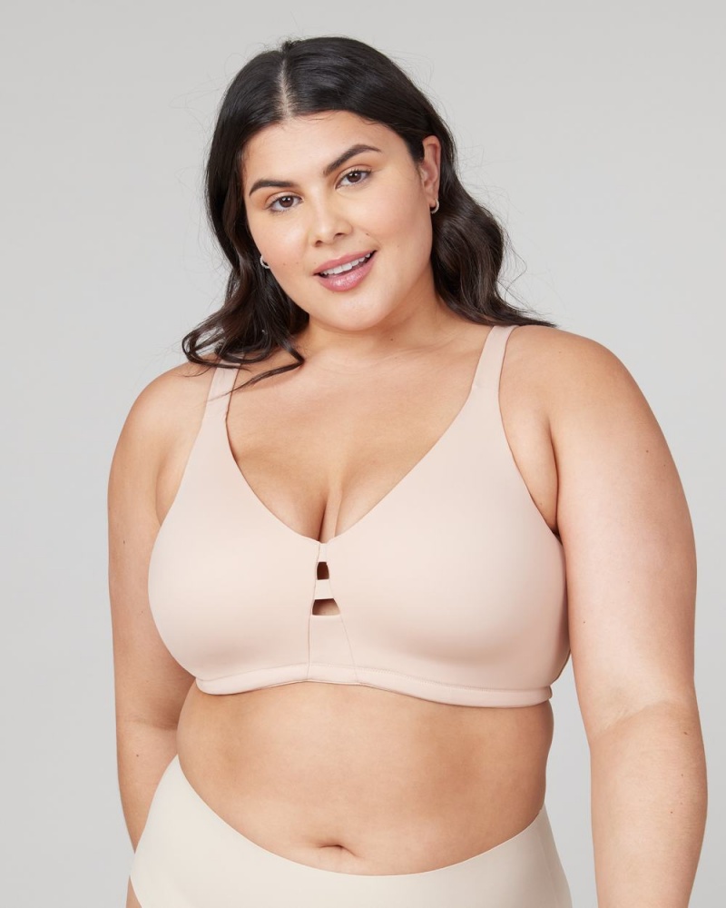 Podprsenky Spanx Low Profile Wireless Minimizer Béžový | 1853790-CM