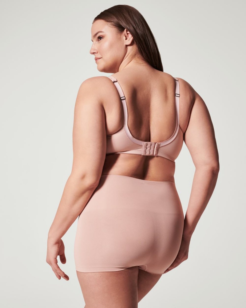 Podprsenky Spanx Low Profile Wireless Minimizer Růžové | 1962503-LH