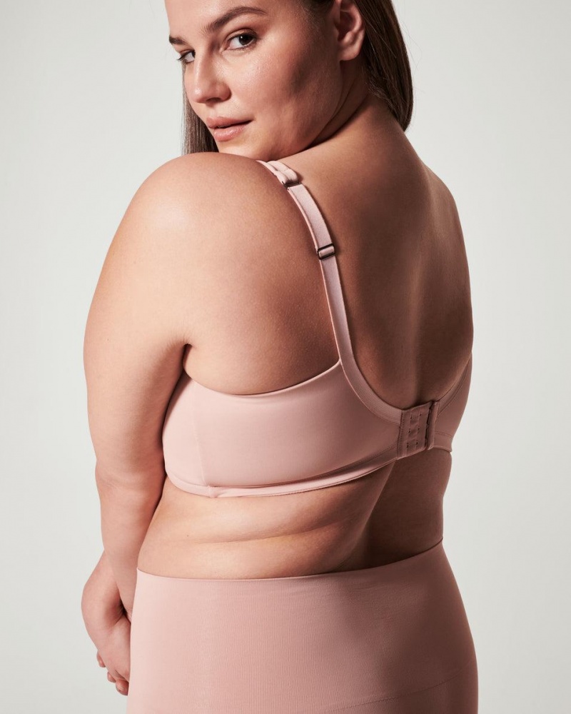 Podprsenky Spanx Low Profile Wireless Minimizer Růžové | 1962503-LH