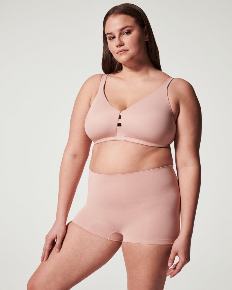 Podprsenky Spanx Low Profile Wireless Minimizer Růžové | 1962503-LH