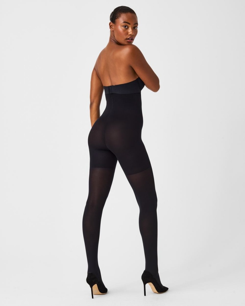 Punčocháče Spanx Tight-End Tights® Černé | 1045396-TO