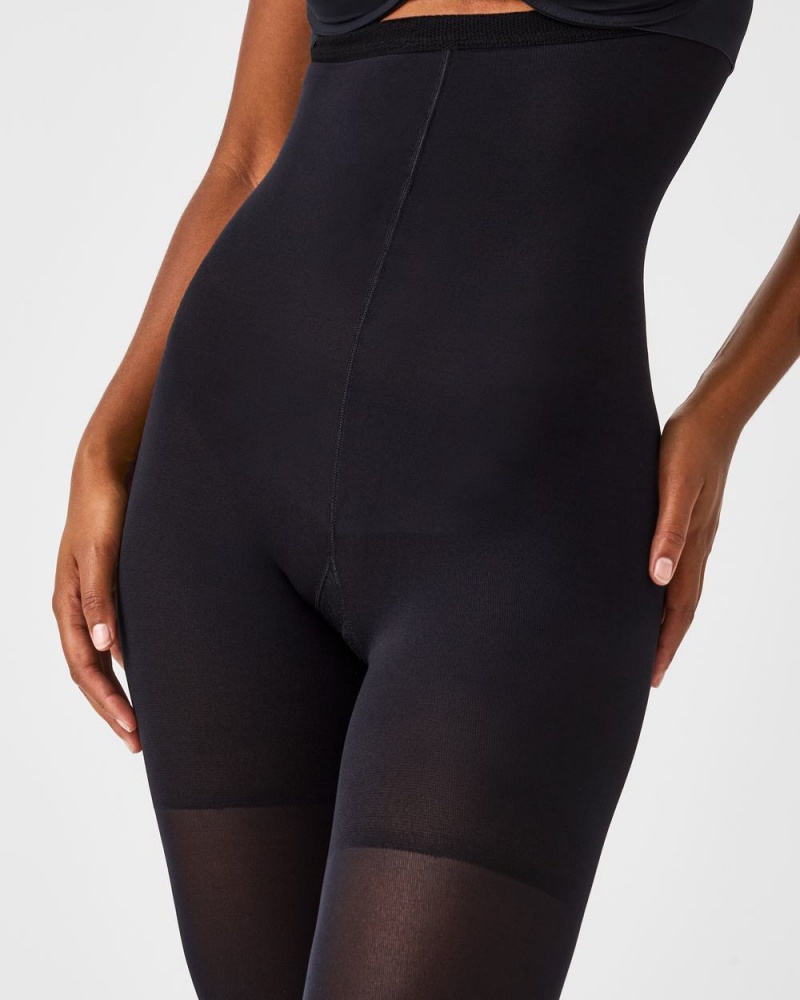 Punčocháče Spanx Tight-End Tights® Černé | 1045396-TO