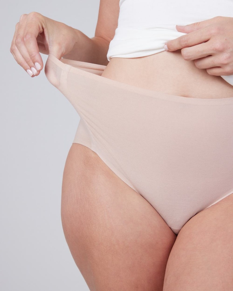 Slipy Spanx Ahhh-llelujah® Pima Bavlněné ‘Fit to You’ Béžový | 0312845-QR