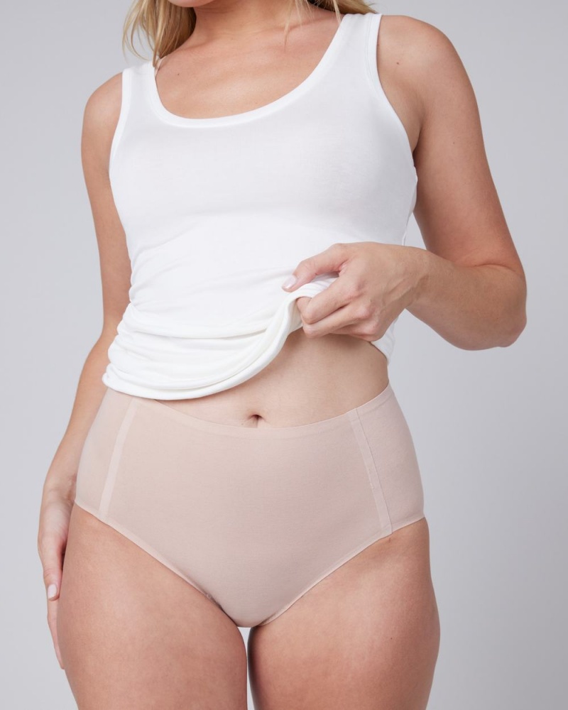 Slipy Spanx Ahhh-llelujah® Pima Bavlněné ‘Fit to You’ Béžový | 0312845-QR