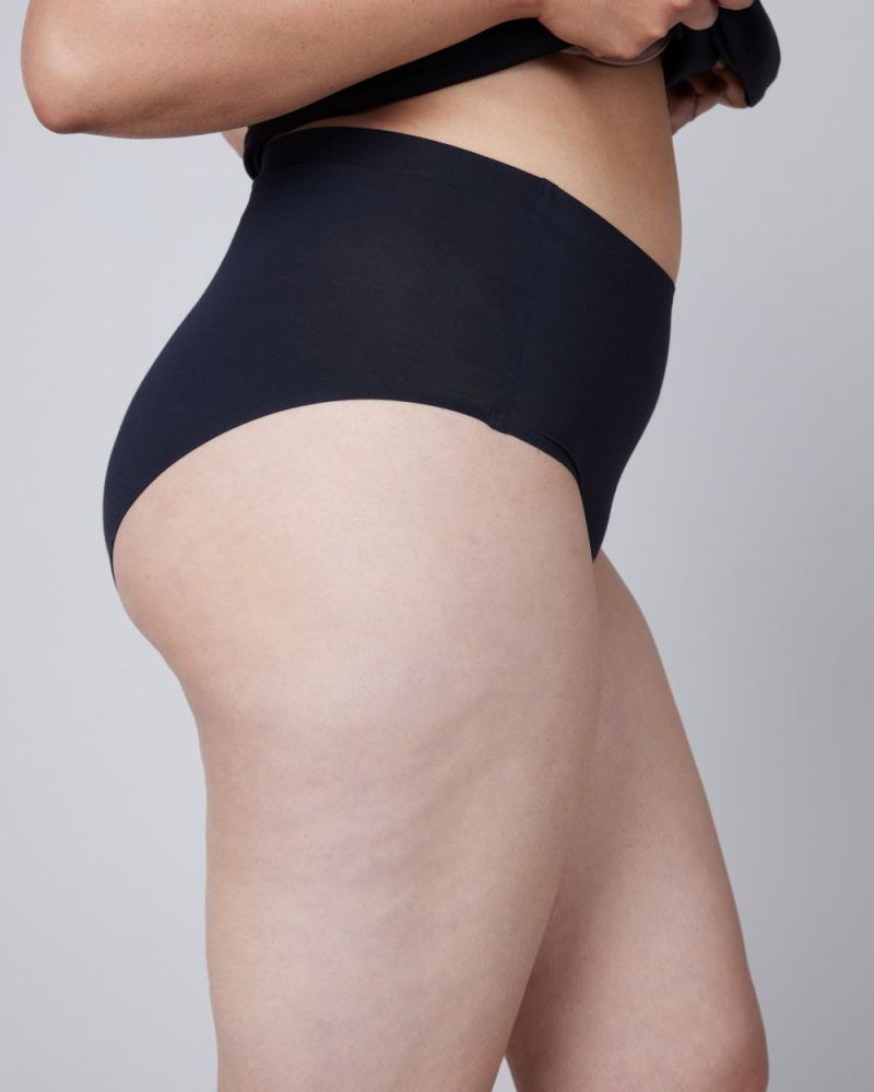 Slipy Spanx Ahhh-llelujah® Pima Bavlněné ‘Fit to You’ Černé | 7850496-WR