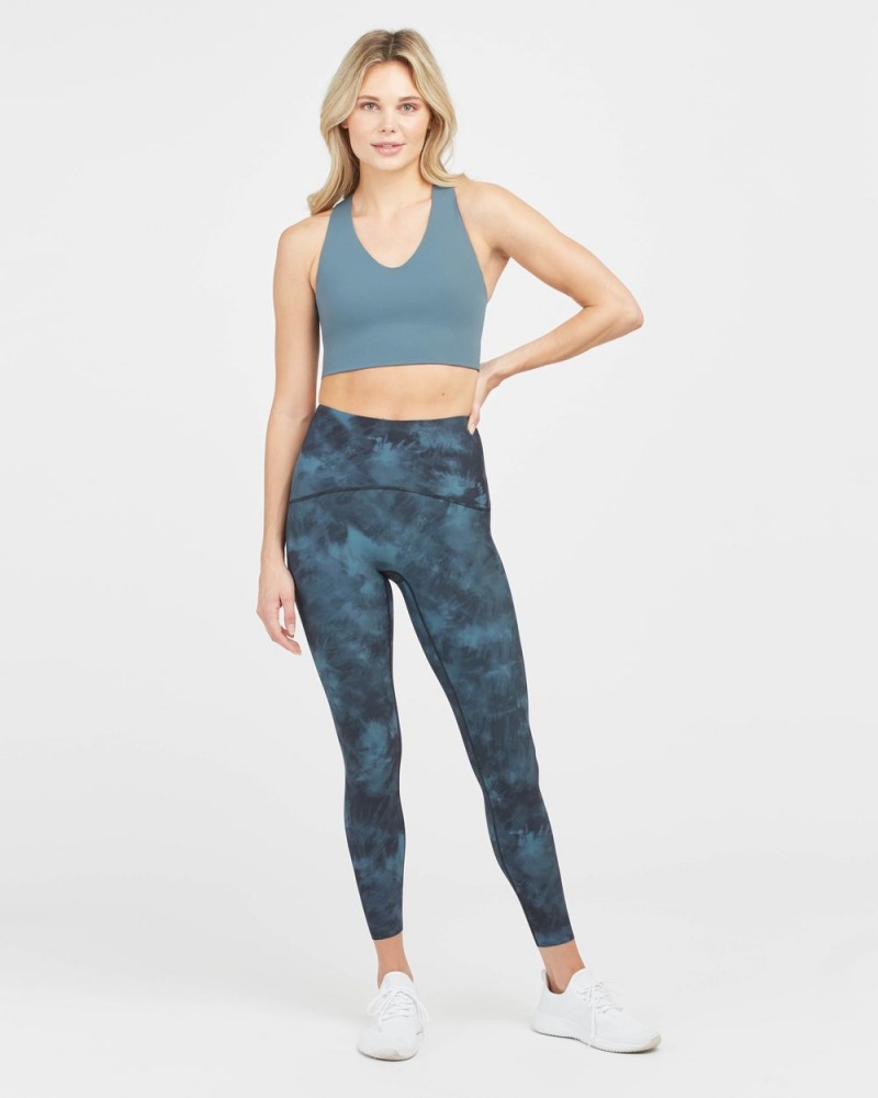 Sportovní Podprsenka Spanx Longline Medium Impact Blankyt | 4507239-UD