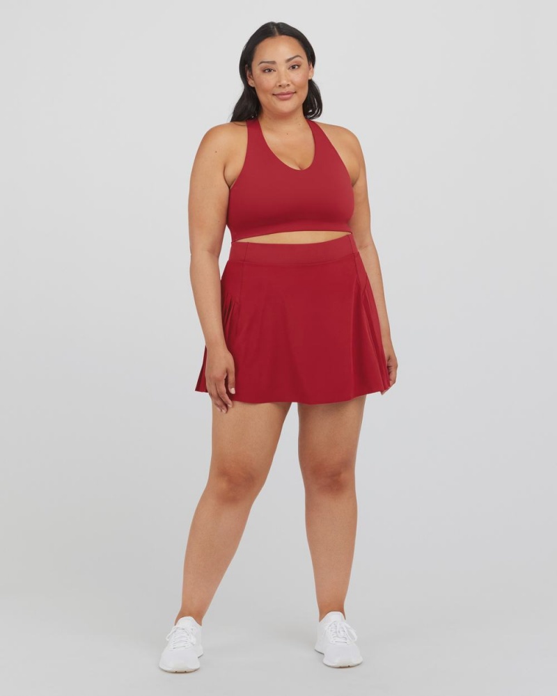 Sportovní Podprsenka Spanx Longline Medium Impact Červené | 0734189-CA