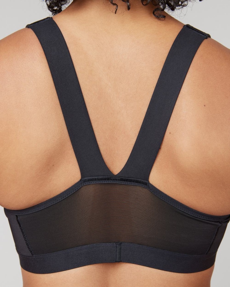 Sportovní Podprsenka Spanx Medium Impact Černé | 0695741-BI
