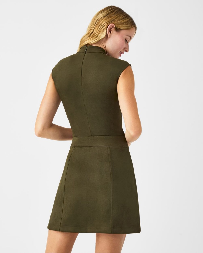 Sukně Spanx Faux Semišové Mini Skirt, 16.5