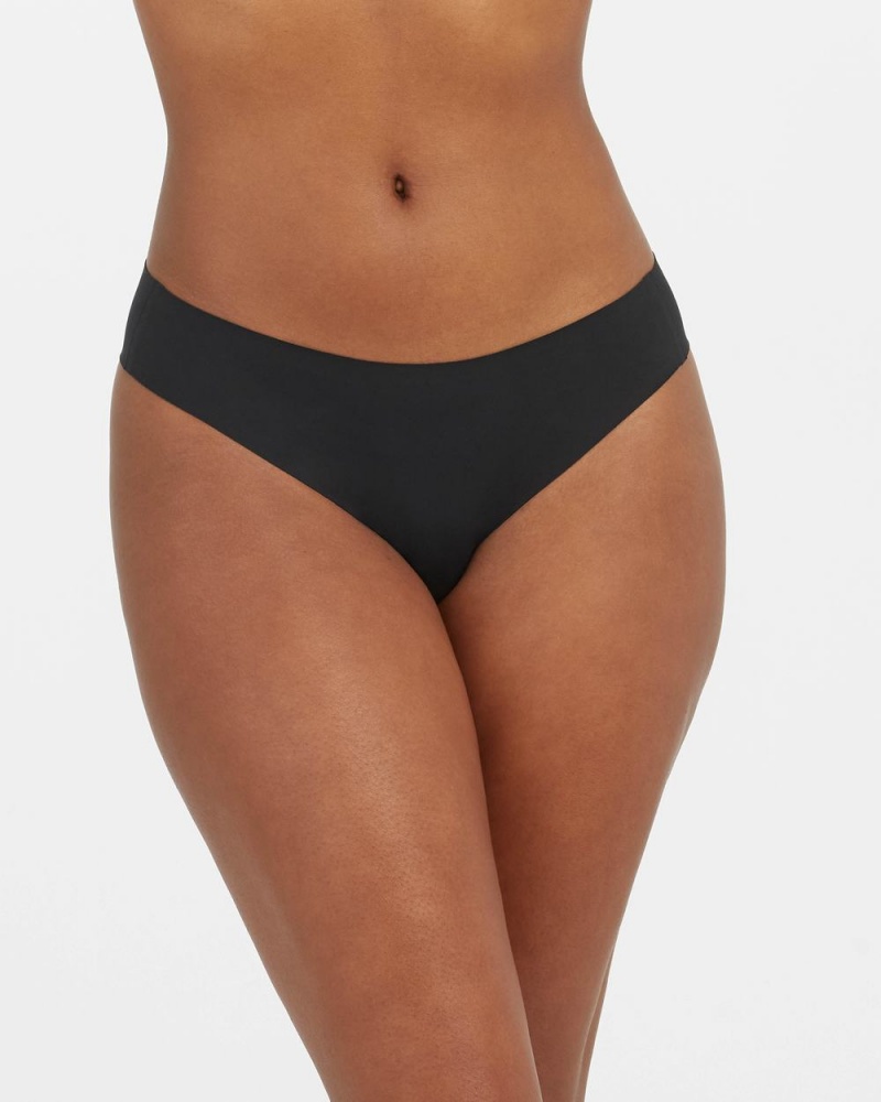 Tanga Spanx Ahhh-llelujah® ‘Fit to You’ Černé | 8625037-WH