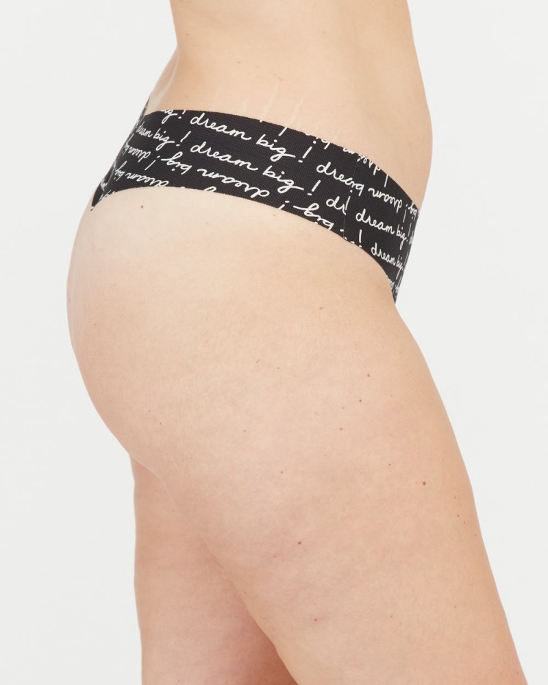Tanga Spanx Under Statements® Black/White | 3547980-RO