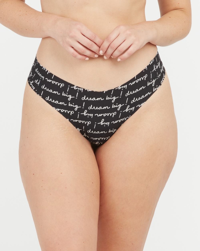 Tanga Spanx Under Statements® Black/White | 3547980-RO