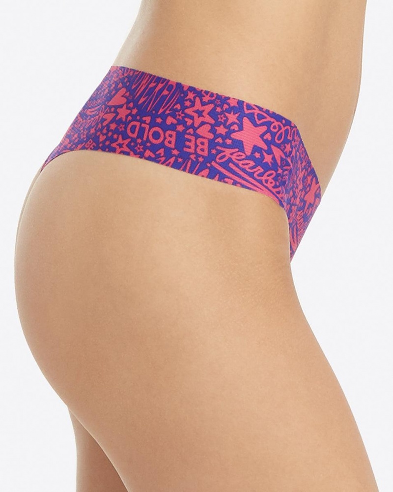 Tanga Spanx Under Statements® Blue/Rose | 5139260-AO
