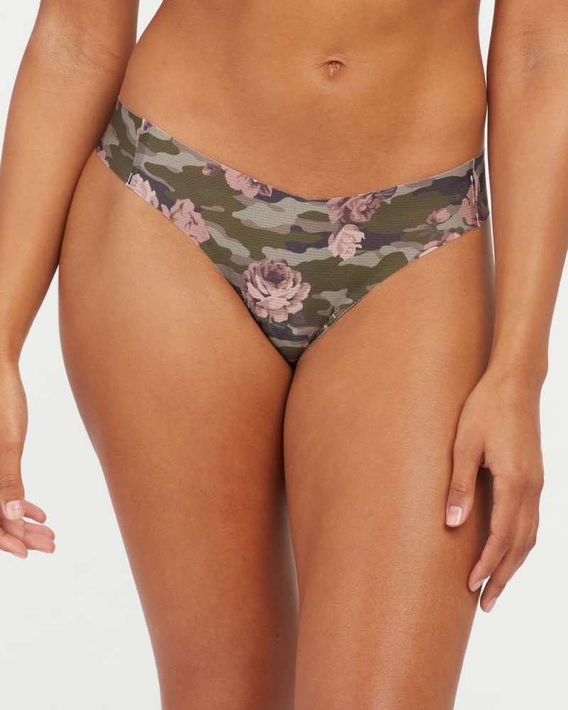 Tanga Spanx Under Statements® Růžové Maskáčové | 6895270-IT