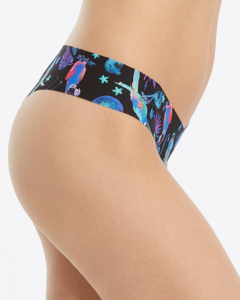 Tanga Spanx Under Statements® Černé | 4250678-AG