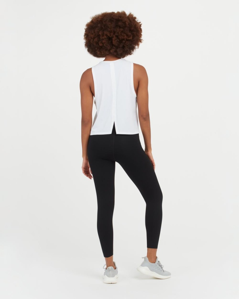 Tílko Spanx Go Lightly At-The-Hip Bílé | 9735601-QJ
