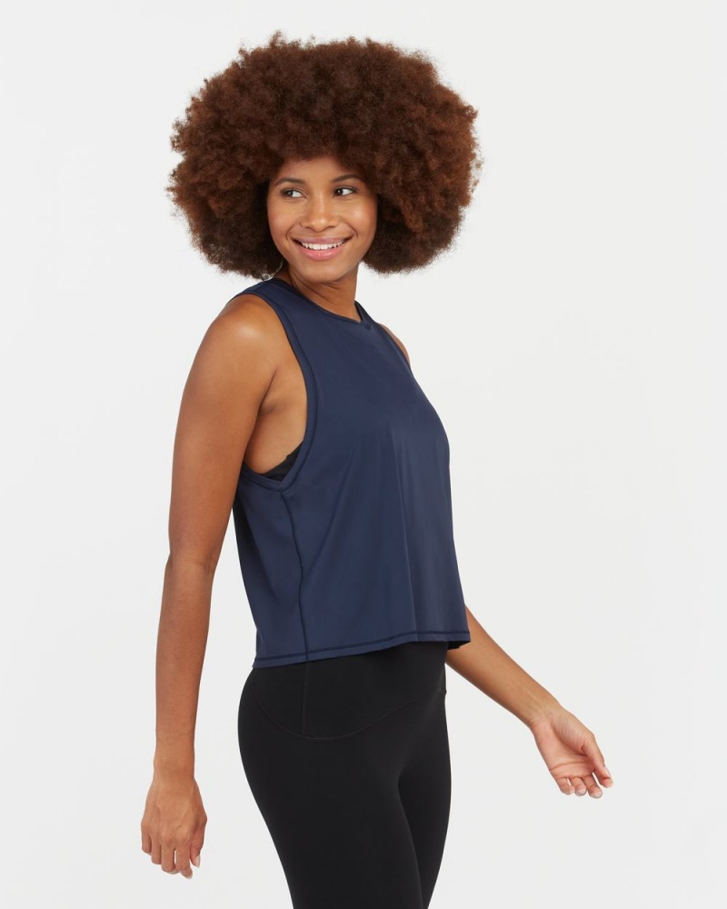 Tílko Spanx Go Lightly At-The-Hip Tmavě Blankyt | 4835697-FX