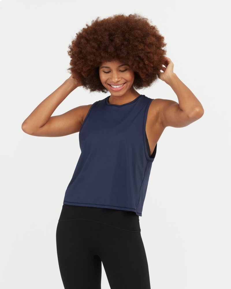 Tílko Spanx Go Lightly At-The-Hip Tmavě Blankyt | 4835697-FX