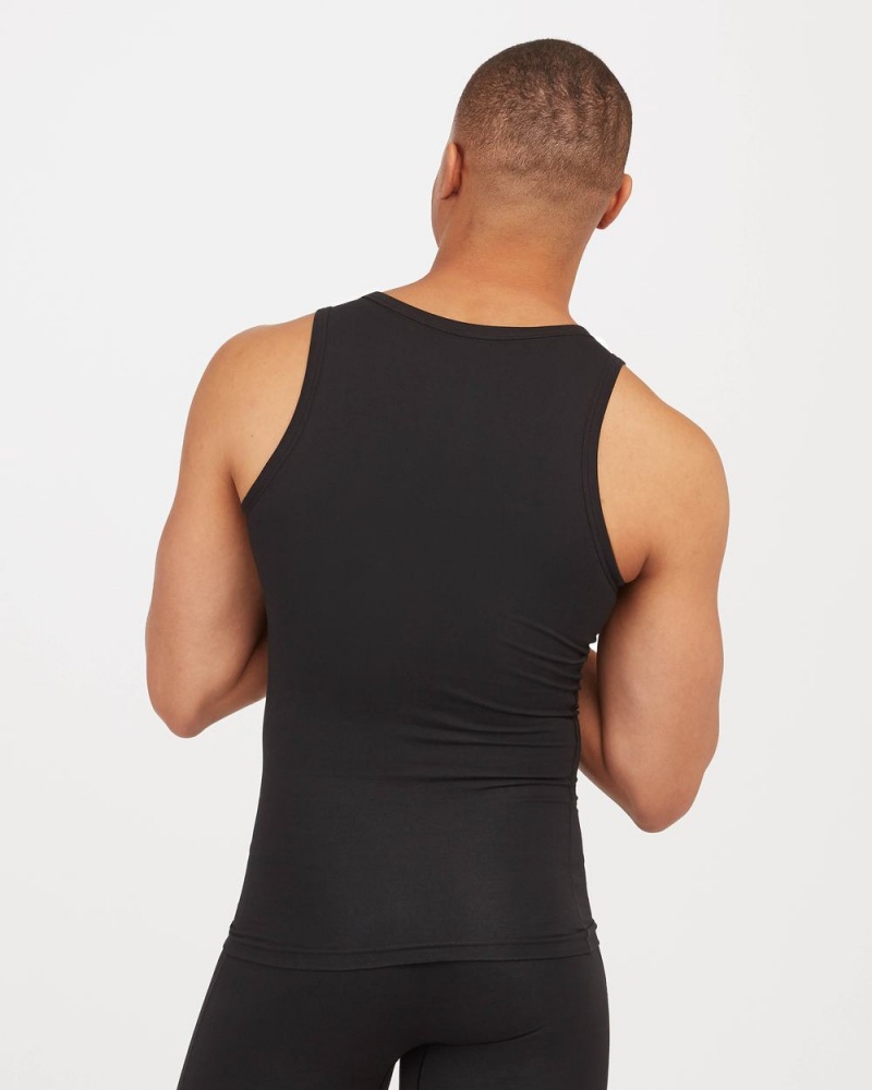 Tílko Spanx Sculpt Bavlněné Černé | 3407129-AP