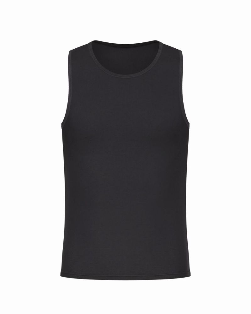 Tílko Spanx Sculpt Bavlněné Černé | 3407129-AP