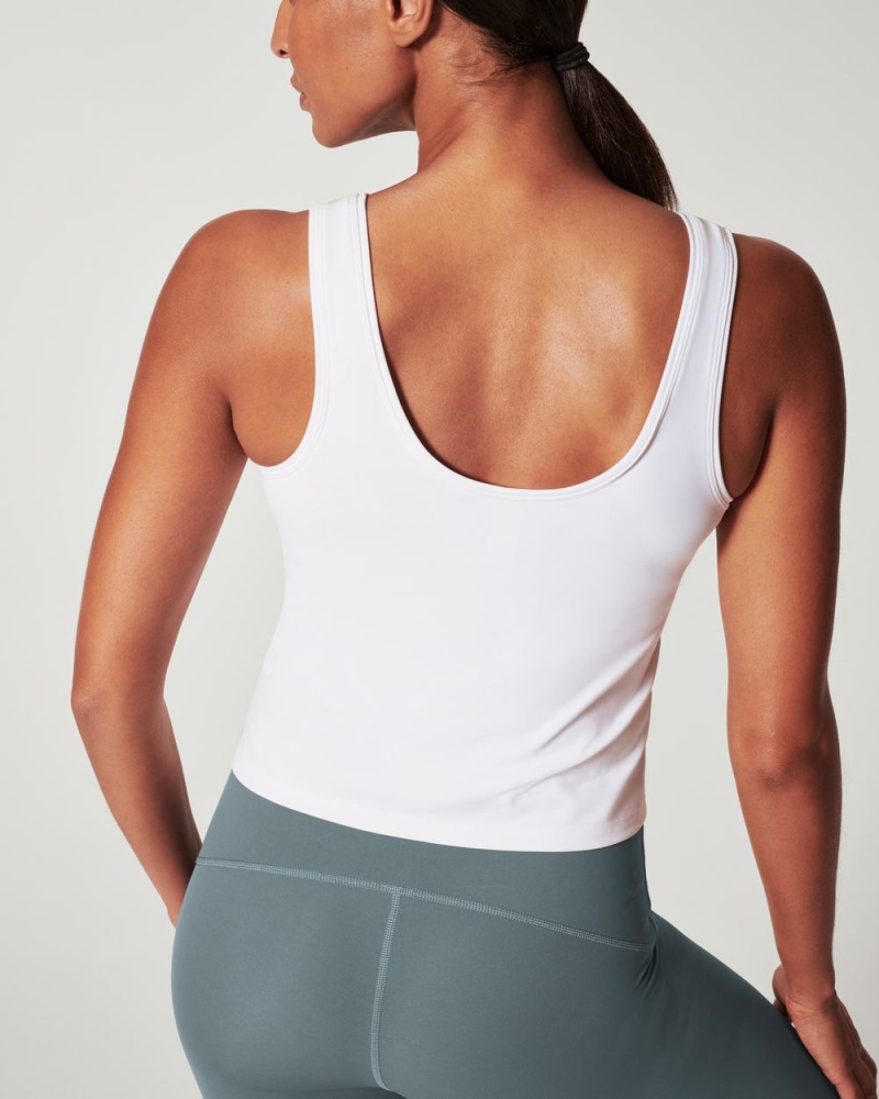 Tílko Spanx The Get Moving Fitted Bílé | 2970186-PM