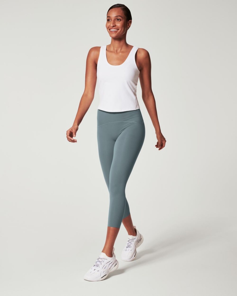 Tílko Spanx The Get Moving Fitted Bílé | 2970186-PM