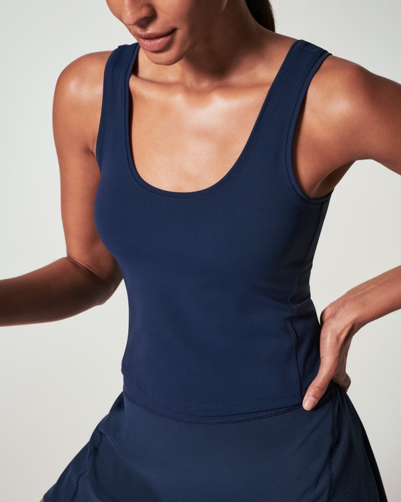 Tílko Spanx The Get Moving Fitted Tmavě Blankyt | 9548137-LC