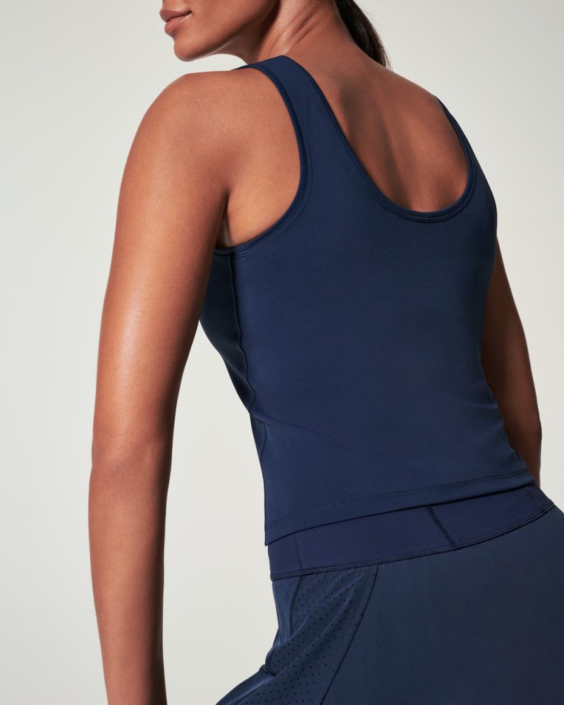Tílko Spanx The Get Moving Fitted Tmavě Blankyt | 9548137-LC