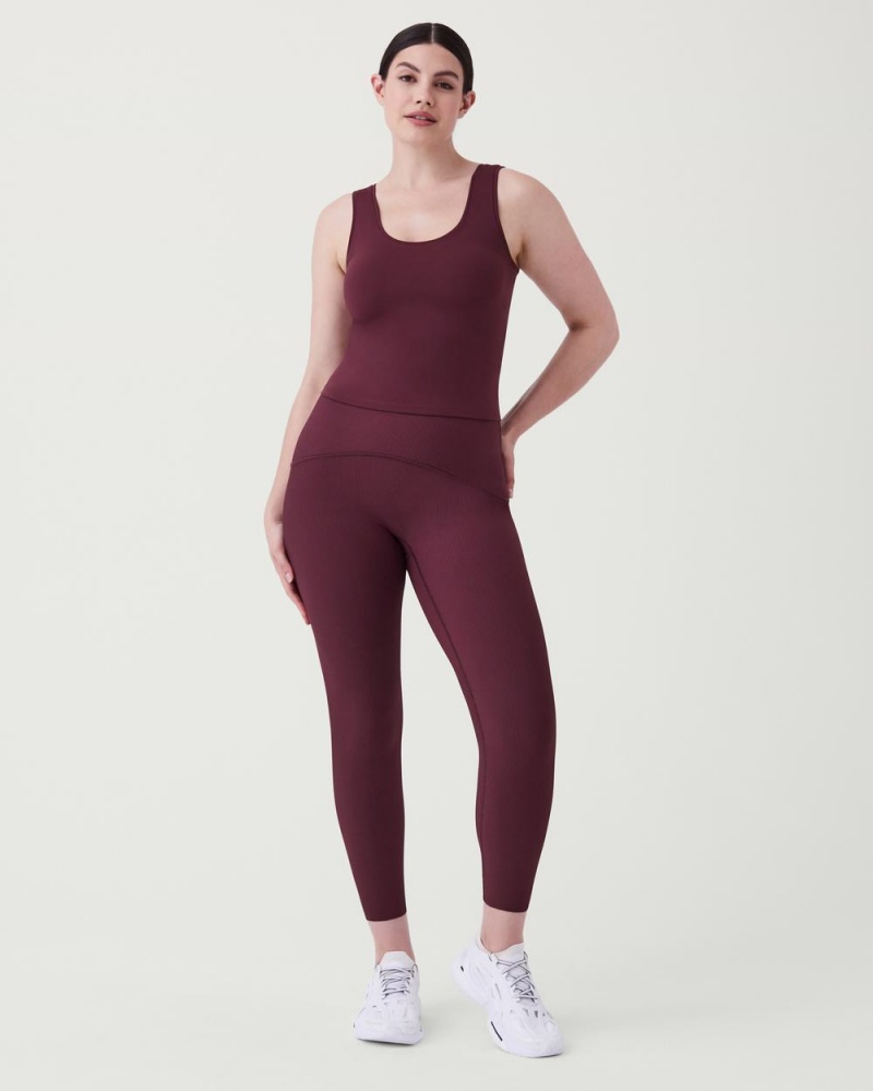 Tílko Spanx The Get Moving Fitted Vínové | 1672945-UE