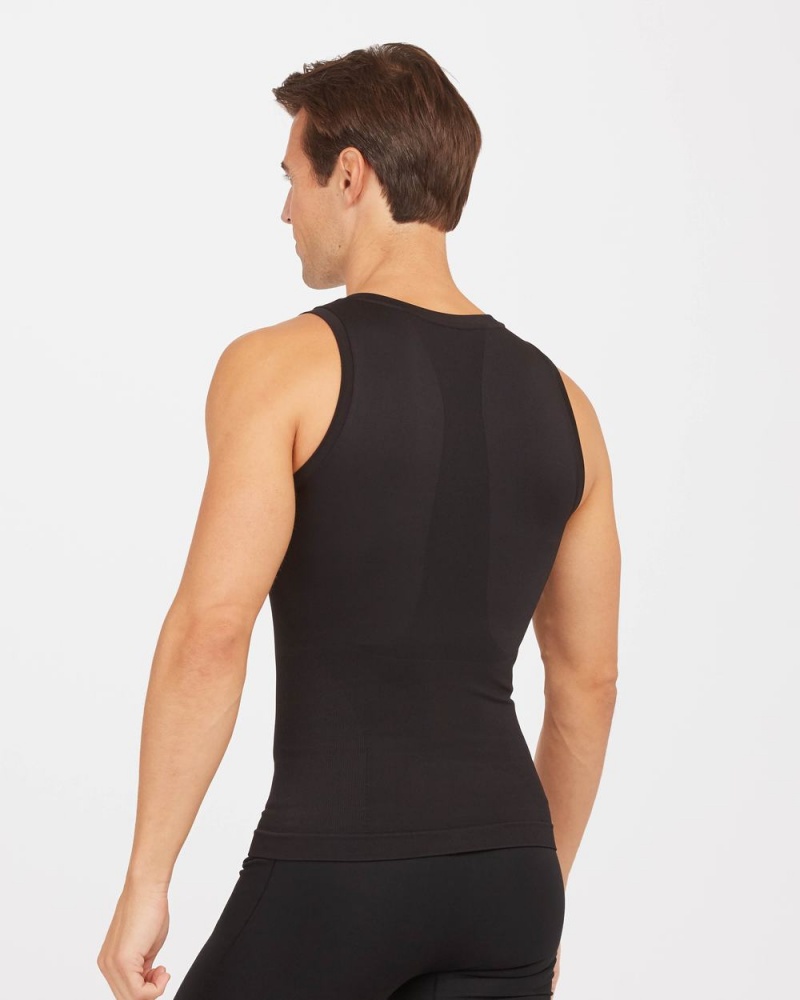 Tílko Spanx Ultra Sculpt Seamless Černé | 2970154-DX