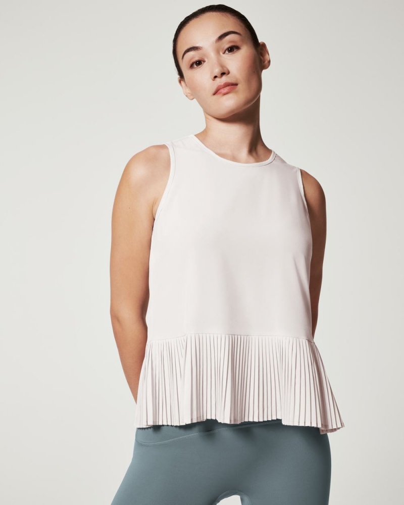 Tílko Spanx Yes, Pleats! Světle Šedé | 3259746-TE